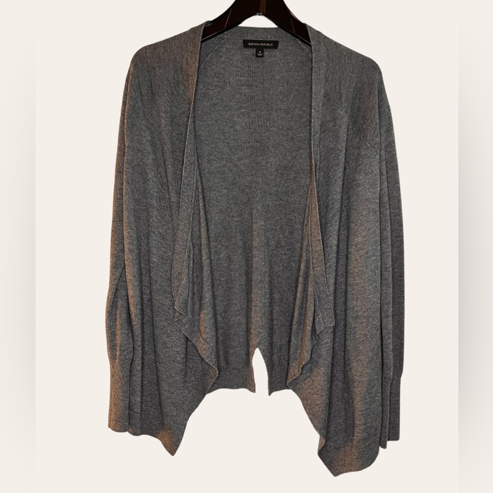 Banana Republic Gray Cardigan Sweater Size S